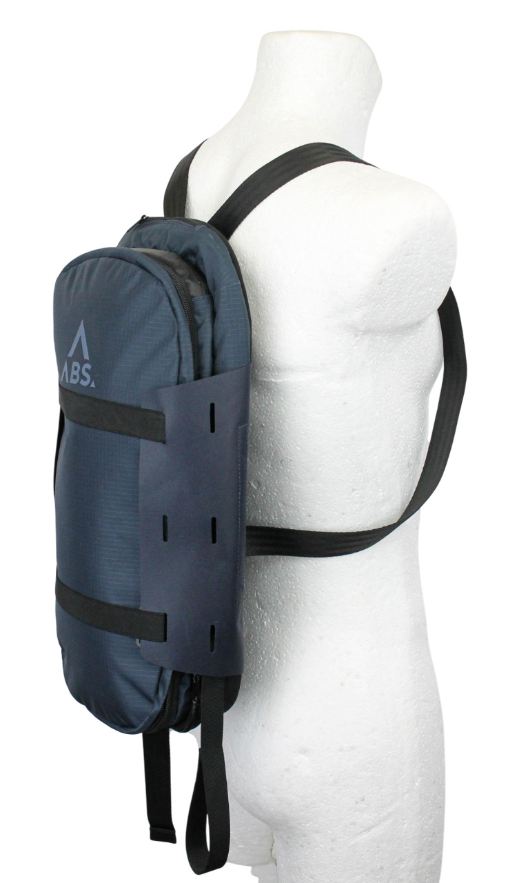 ABS Bag Men’s One Size Double Handles Zipper Backpack Dark Blue
