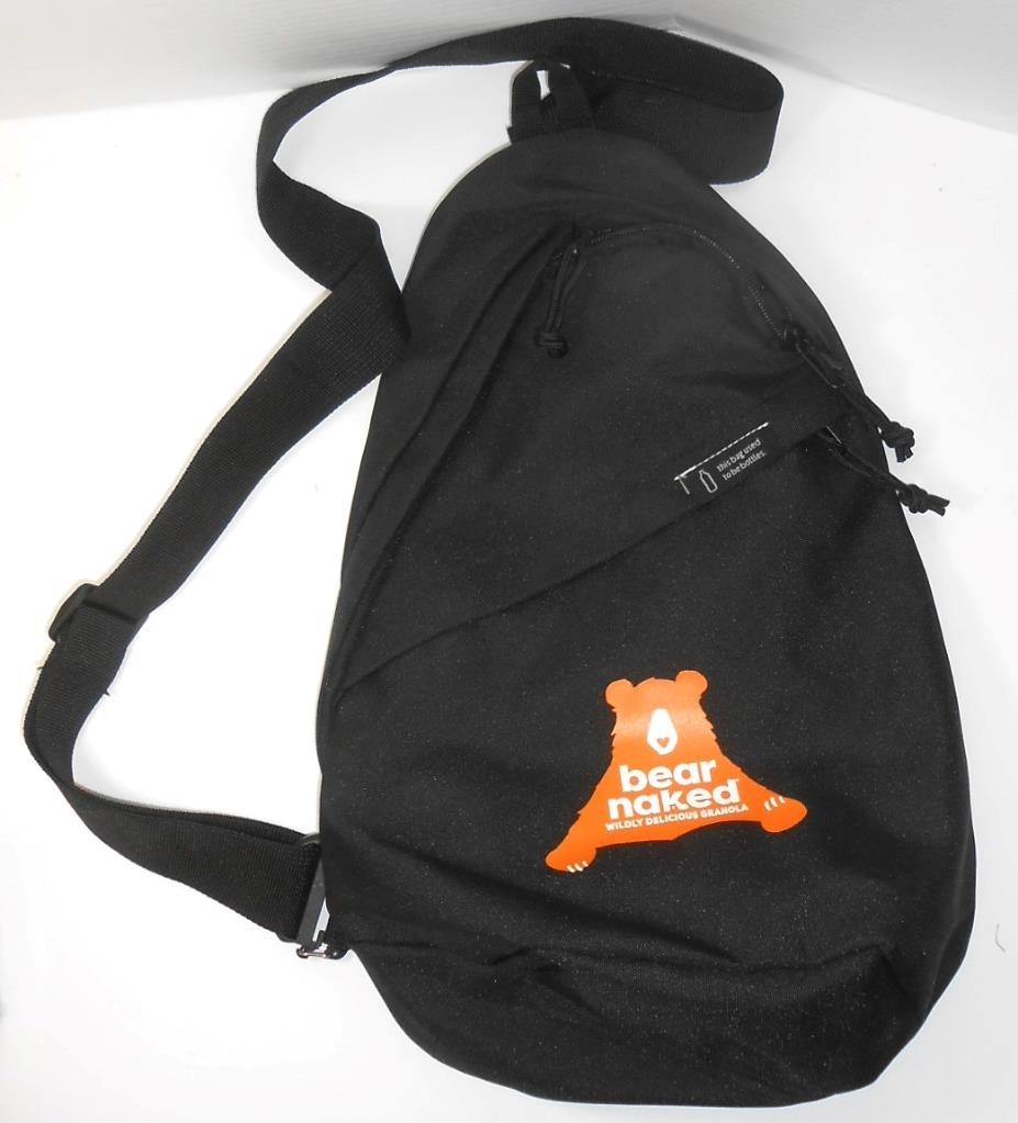 Rare! Bear Naked Granola Promotional Sling Bag Backpack Crossbody S110