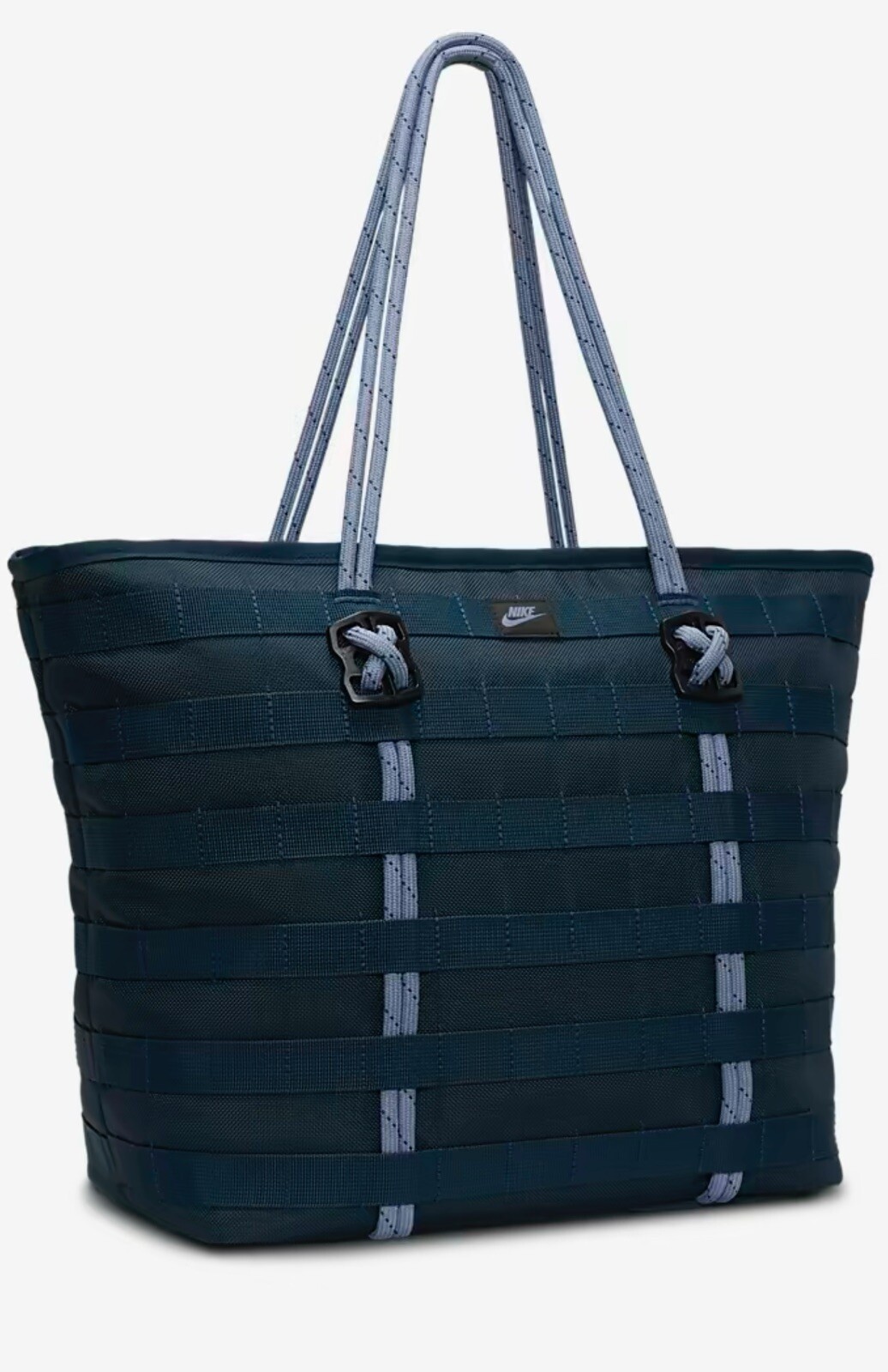 Nike Sportswear RPM Tote (26L) Navy White Cord Zipper Bag Travel FJ0439 478 NEW