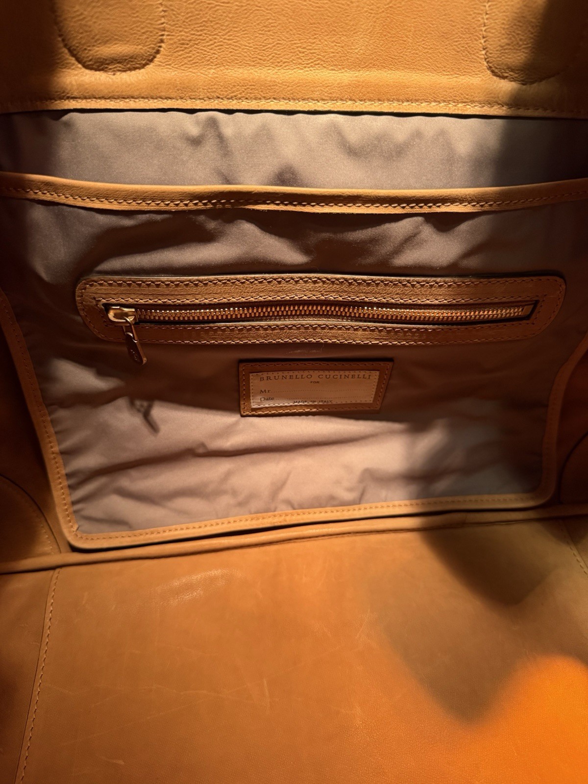 Brunello Cucinelli Suede Weekend Bag