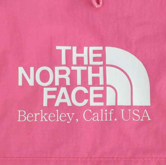 The North Face White Label Linen Mesh Gym Bag Pink