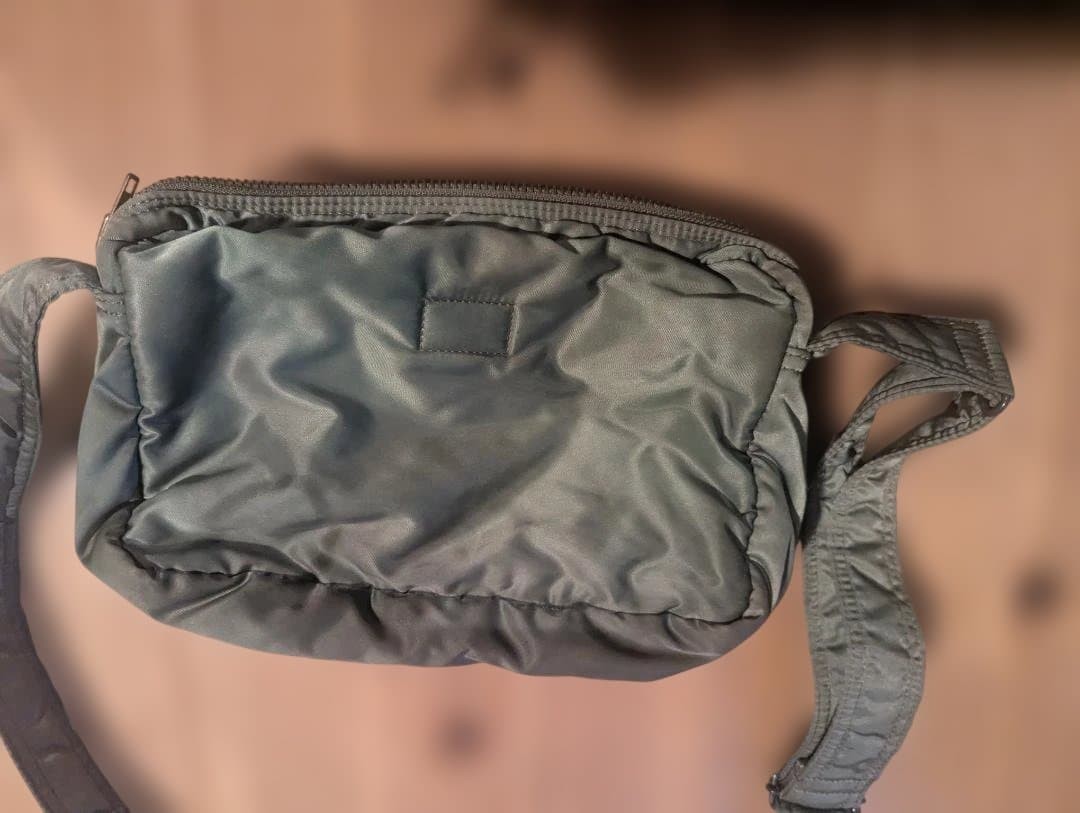 PORTER Yoshida Tanker 2Layer Shoulder bag sage green Authentic made in Japan