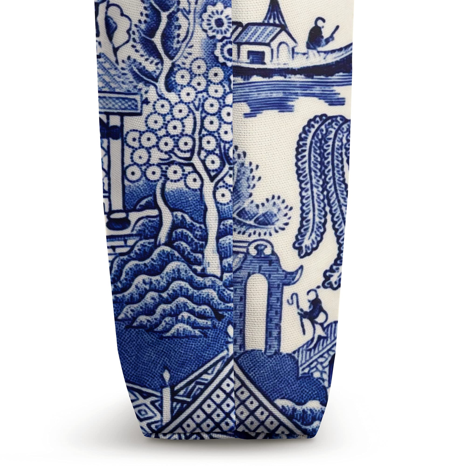 Asian Pattern Chinoiserie Tote Bag