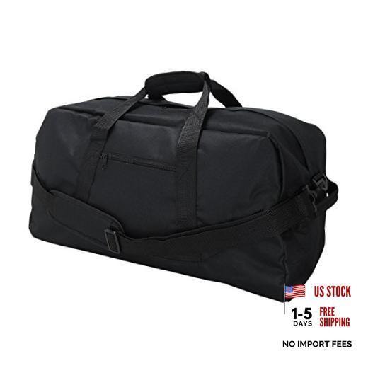 18″ Two Tone Duffle Bag Medium Red Blue Gold Pink Purple Gray Black