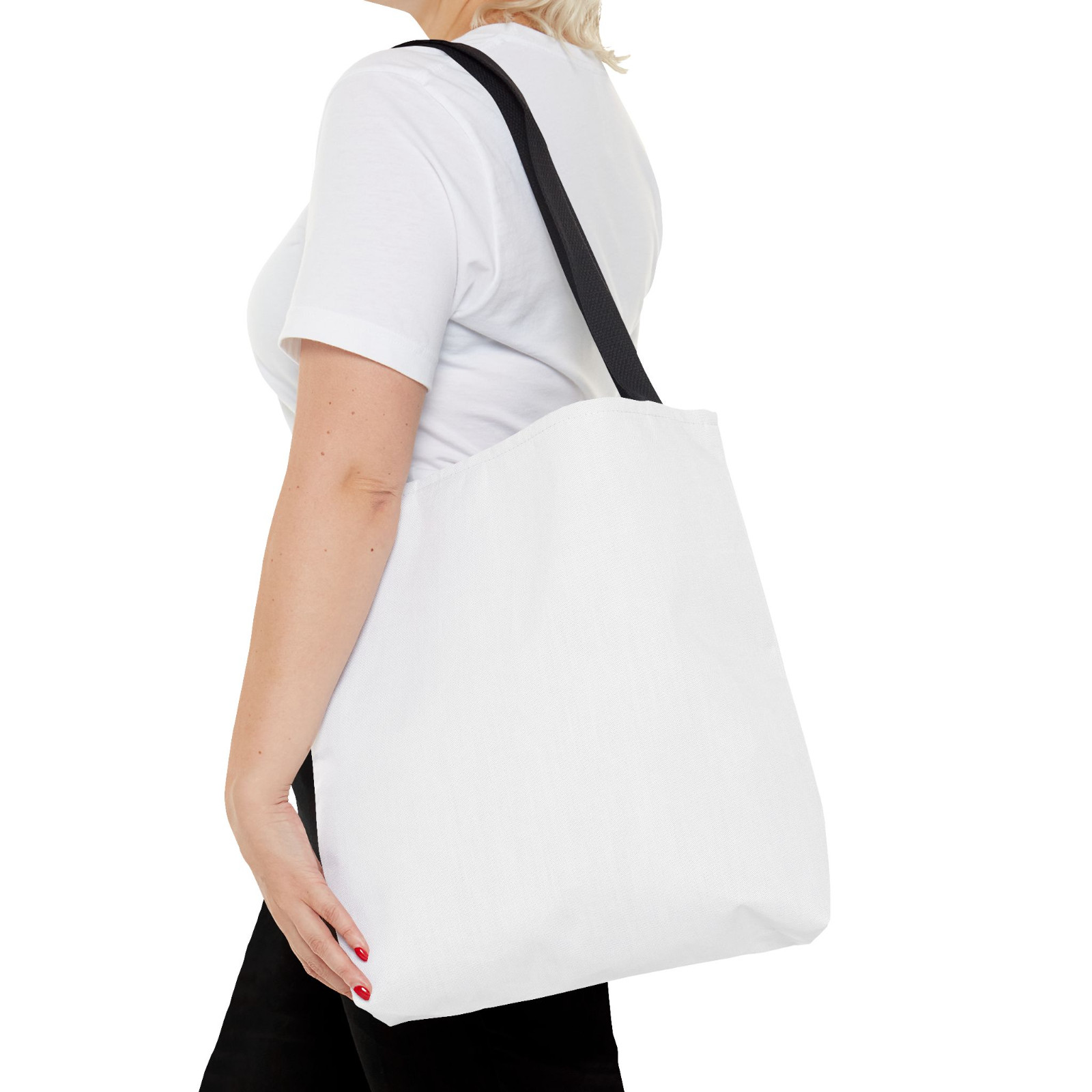 Air China Airlines Logo Tote Bag Size 13″x13″ 16″x16″ Black/White