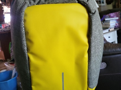 XD Design Bobby Compact Anti – Theft Laptop USB Backpack Yellow ( Unisex Bag)