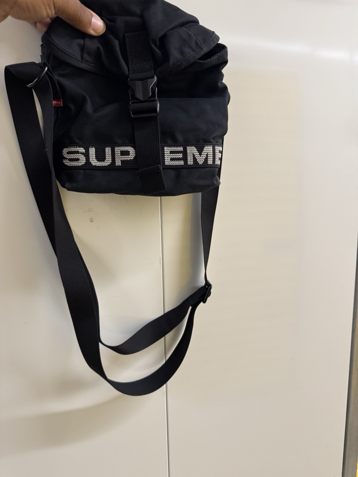 Supreme Field Side Military Bag-Black-SS23