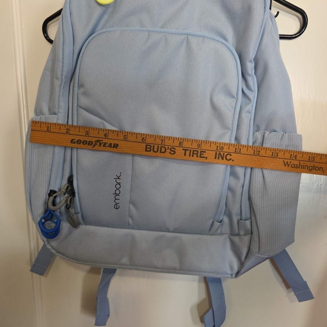 Embark Light Blue Adaptive Backpack 17” NEW- Wheelchair Mounting