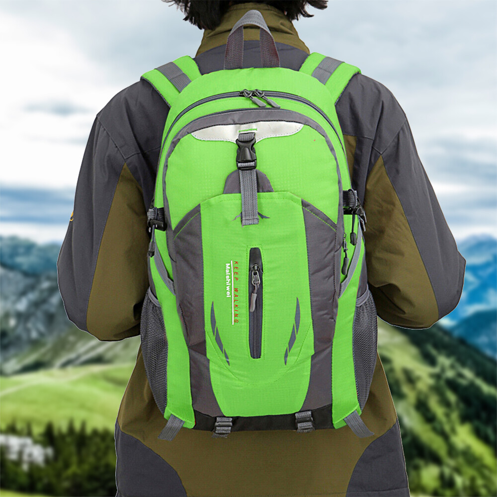 40L Nylon Travel Backpack Waterproof Outdoor Rucksack Men Camping Hiking Bag