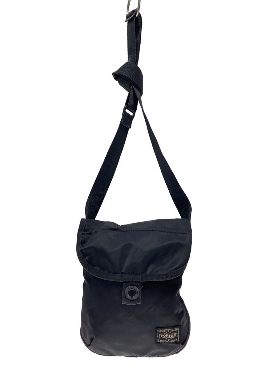 Authentic Porter Black Shoulder Bag 19cm x 16cm Compact Crossbody