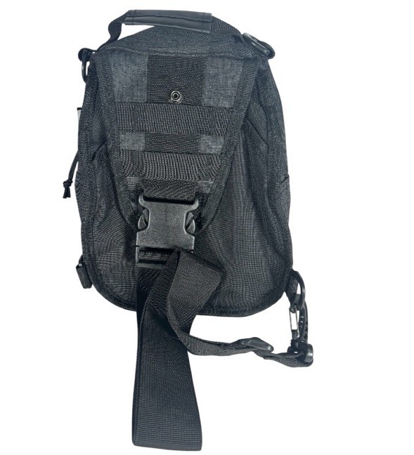 Samurai Tactical Utility Sling Pack 7.5L Black EDC Crossbody Chest Bag NWT