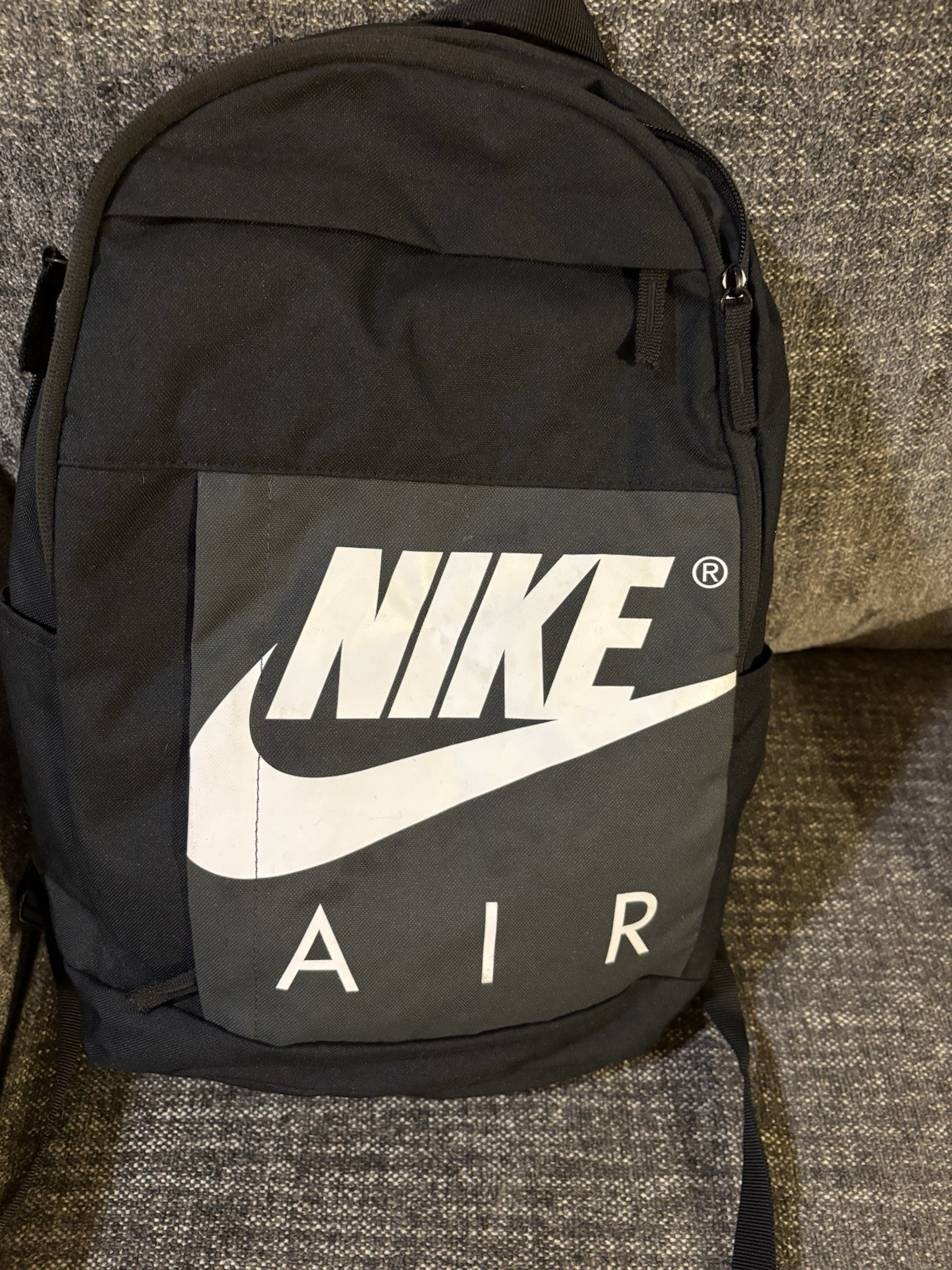 NWT Nike Elemental Backpack Black-White Swoosh Logo School Work Gym