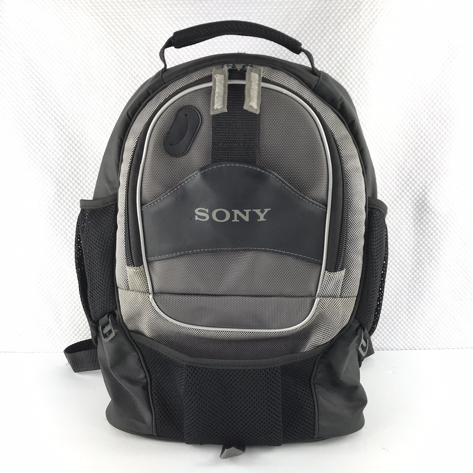 SONY Black & Gray Backpack Travel Bag