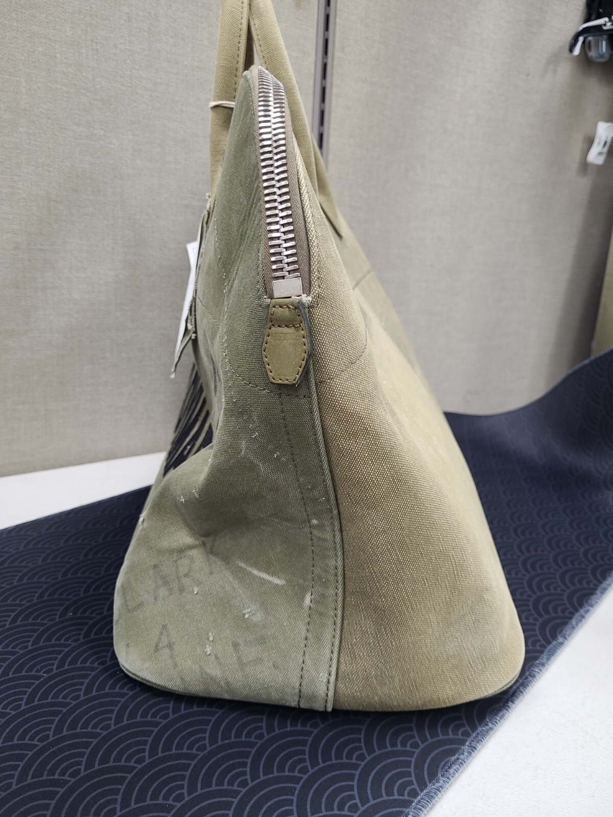 Authentic Readymade Daily Bag Made from US Army Duffle Bag Green
