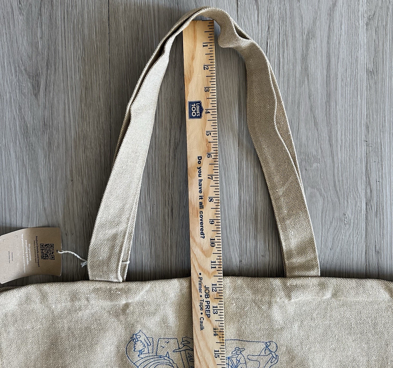 Patagonia Tote Bag Extra Large Save Our Home Planet Canvas Eco Beach Grocery NWT