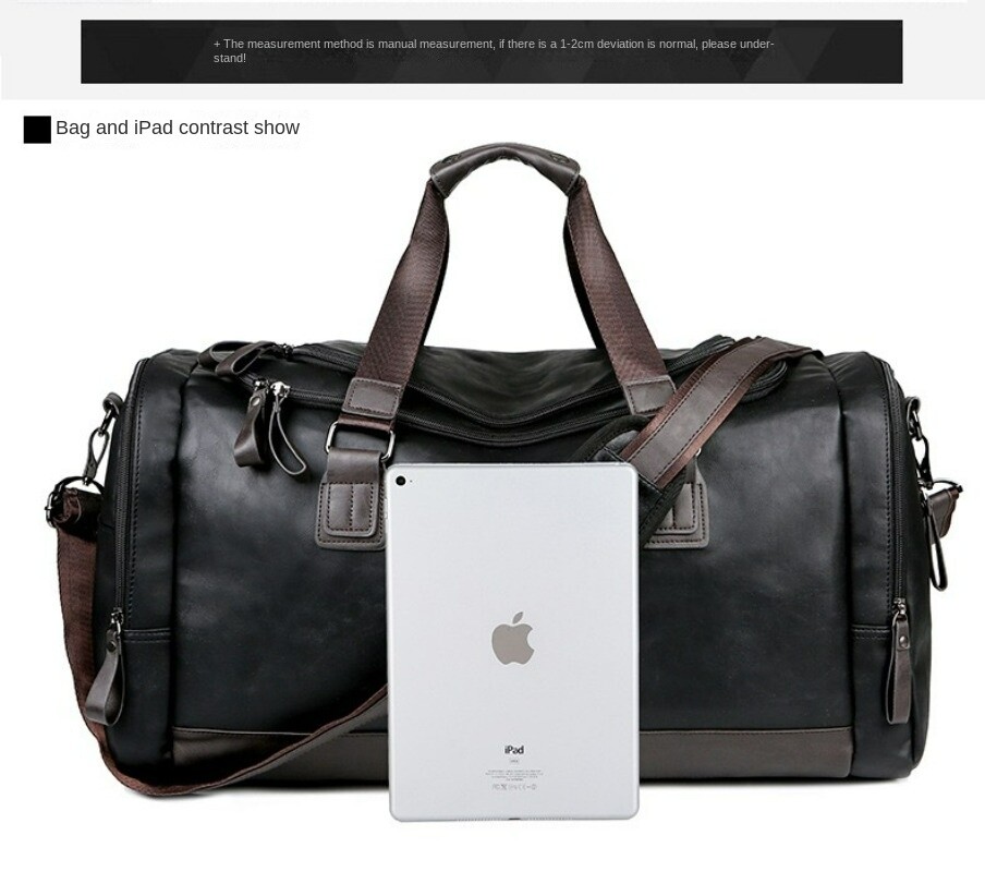 Men’s Large Capacity Multifunctional Business Travel Bag Handbag Shoulder Bag