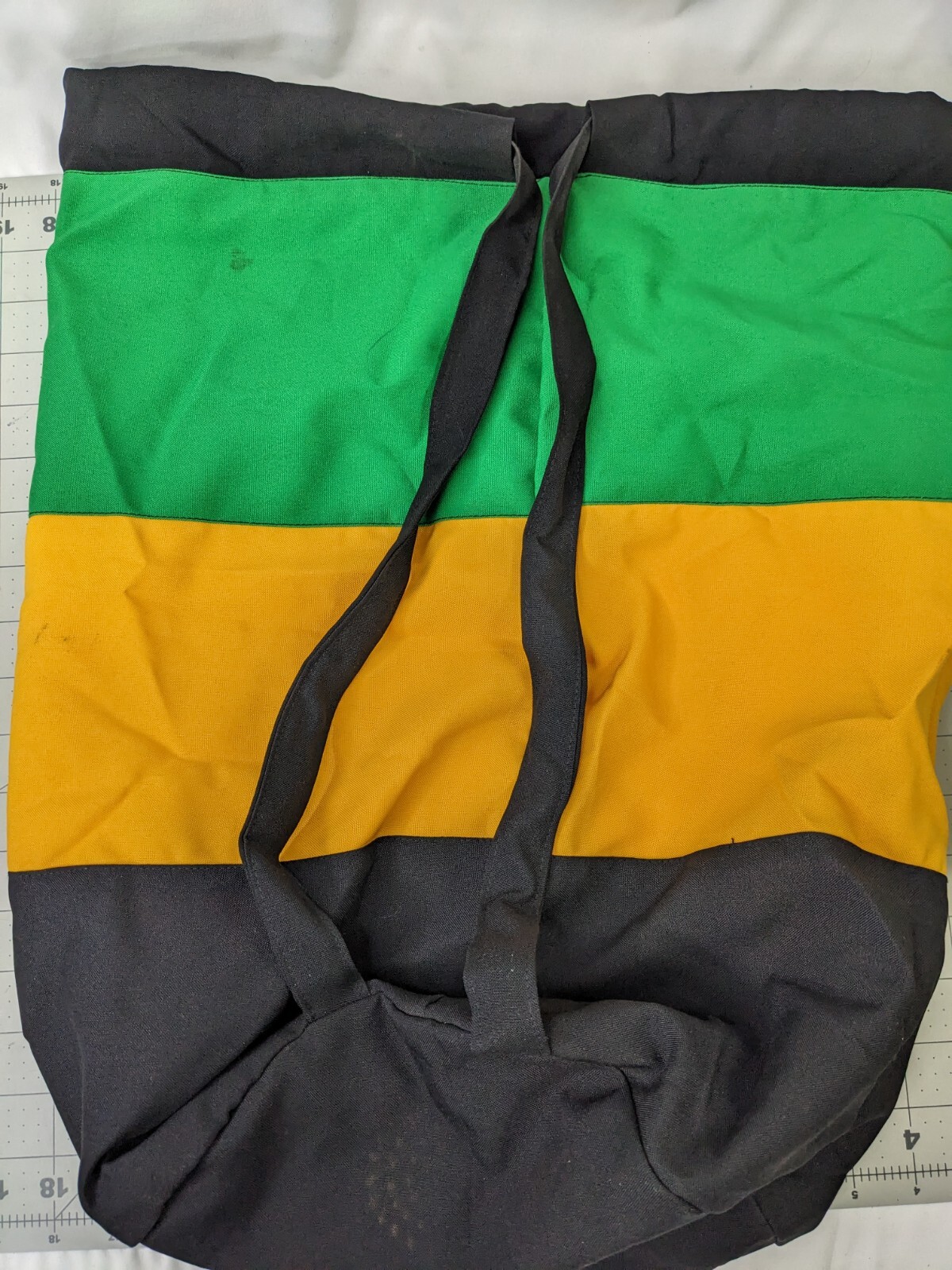 Jamaica No Problem Drawstring Bag Knapsack 20 Inch