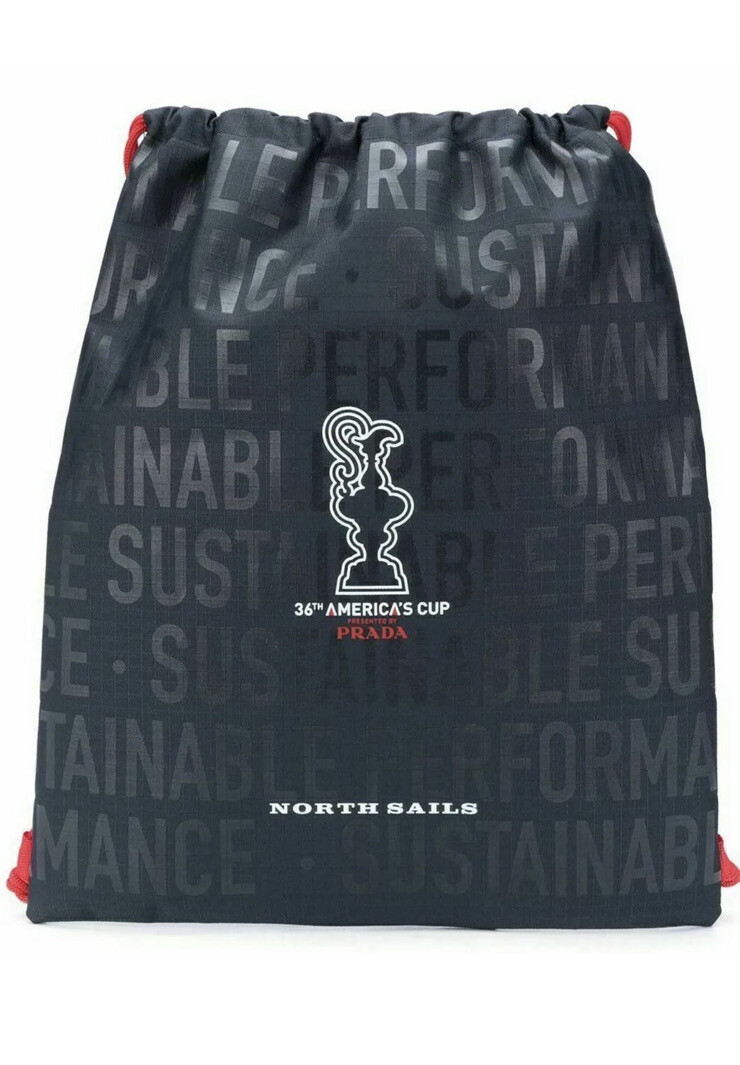 North Sails 36th Americas Cup Presented By Prada Pull String Bag 45x38cm