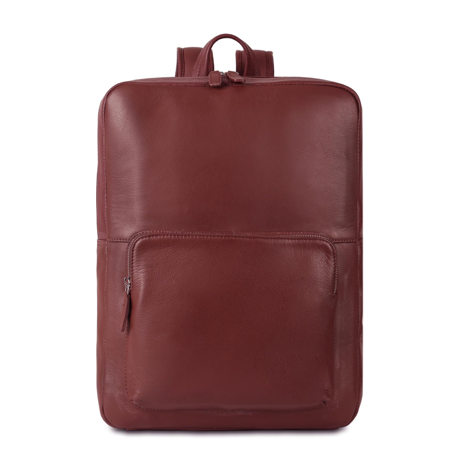 Leather Backpack for Men & Women – Buffalo Leather Laptop Bag with Trolley Sl…