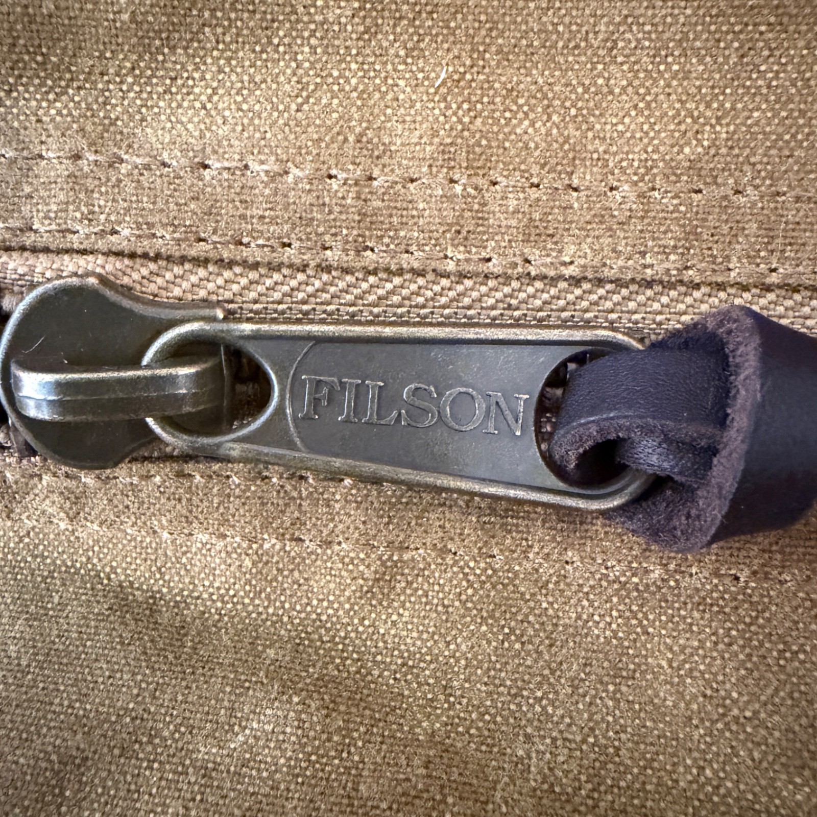 FILSON MEDIUM CANVAS DUFFLE BAG 20263595 Orange/Tan