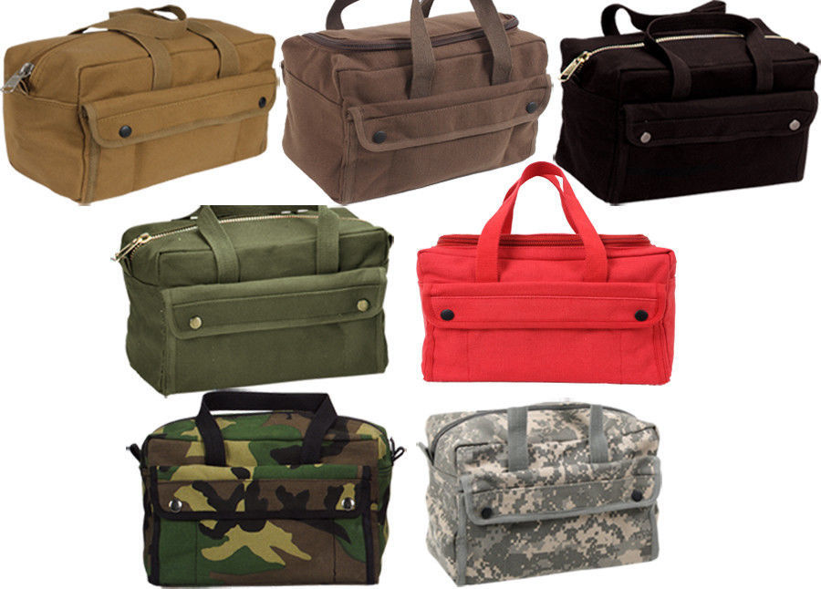 Military Heavy Weight Cotton Canvas Mechanics Tool Bags ROTHCO