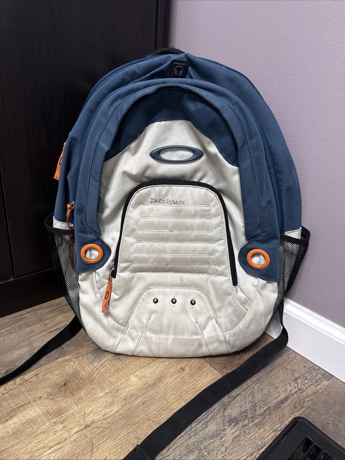 Oakley Flak Pack Backpack Xl Blue White