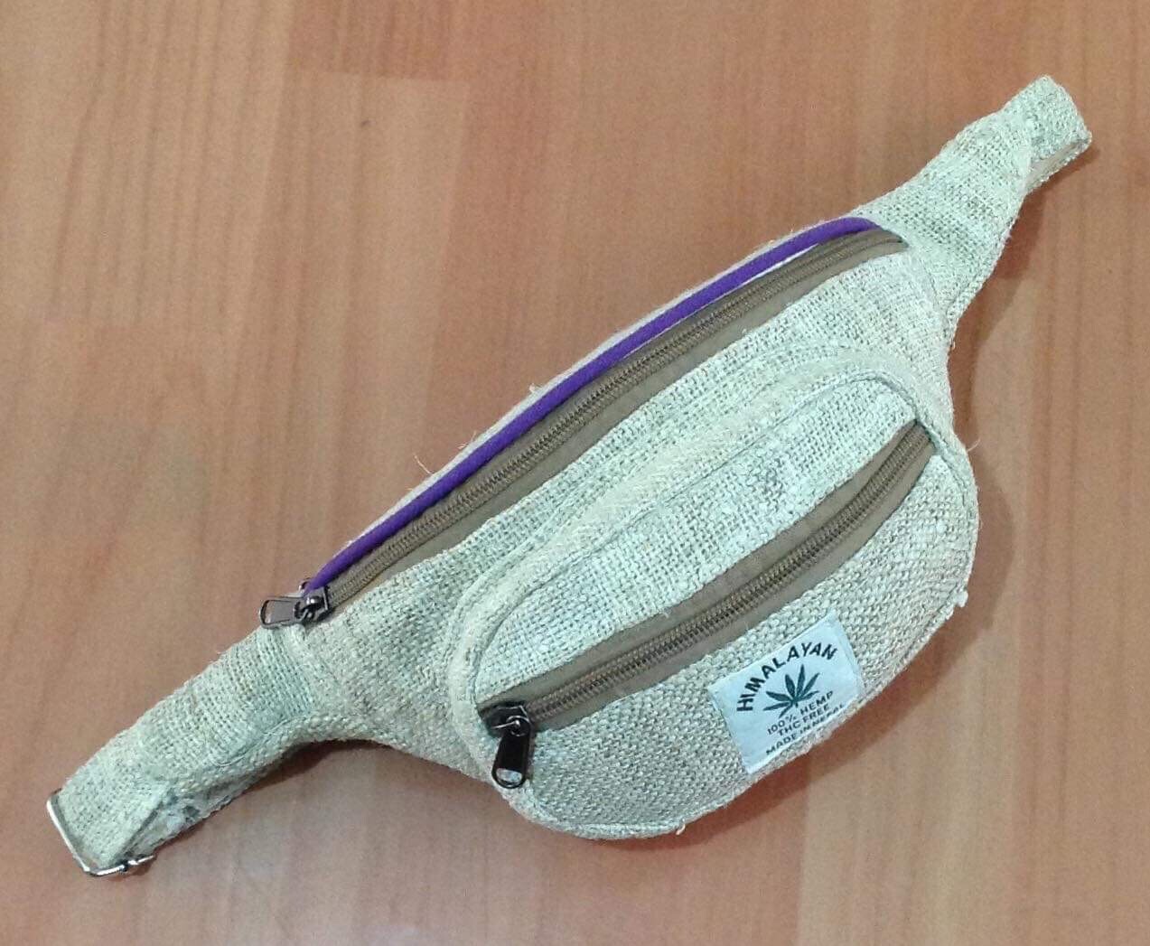 Natural Hemp Fanny Pack