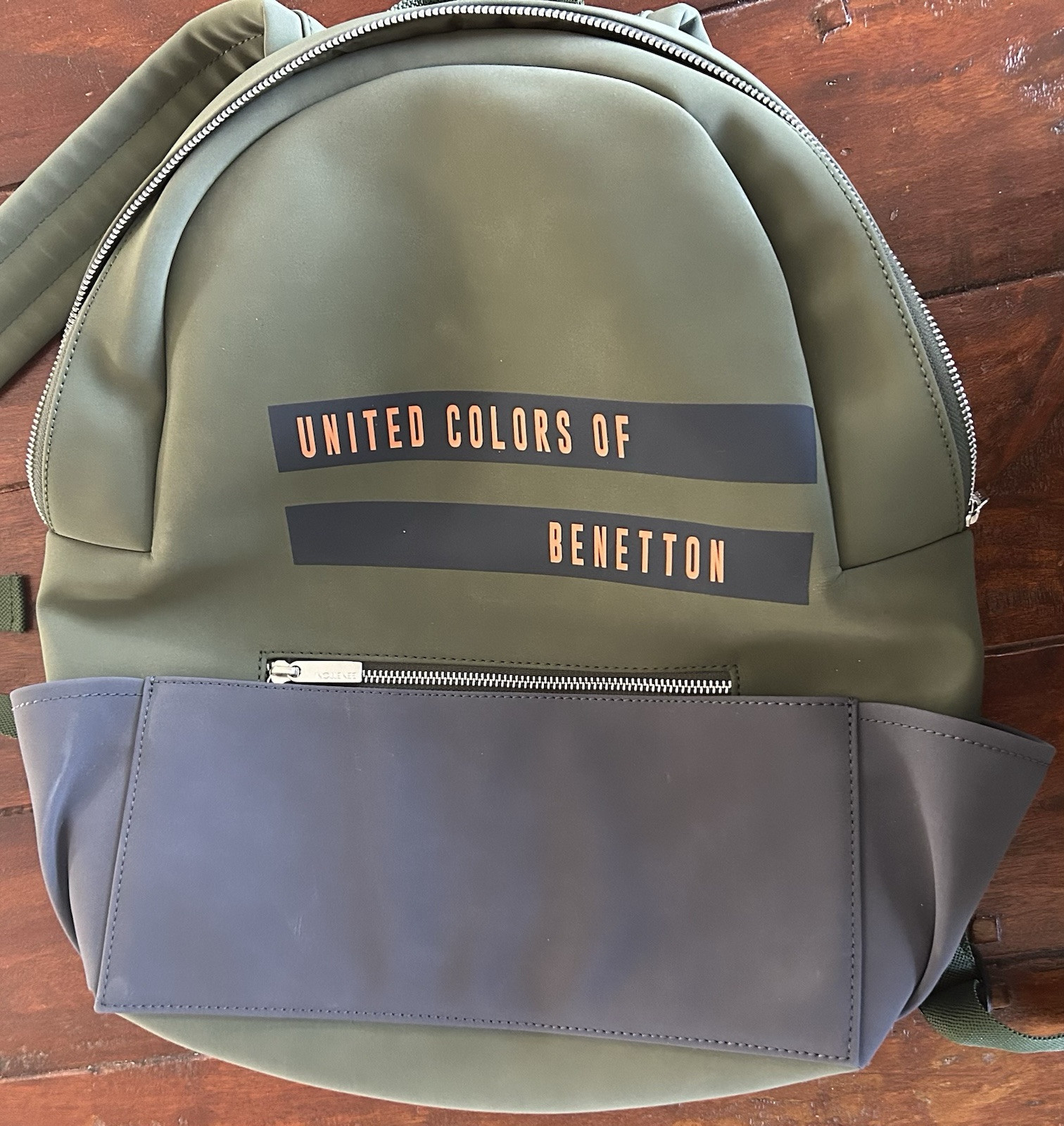 United Colors of Benetton Khaki backpack