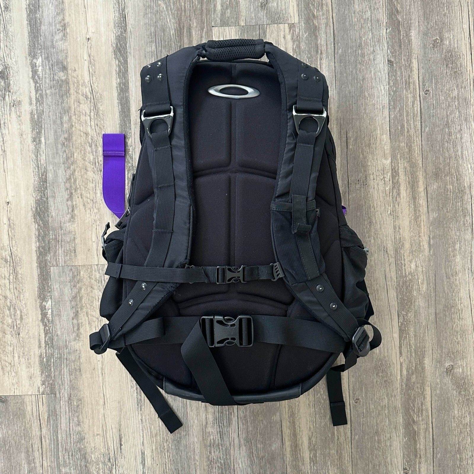 Vintage Y2K Oakley Icon 3.0 Backpack Infinite Hero Ash Purple Black