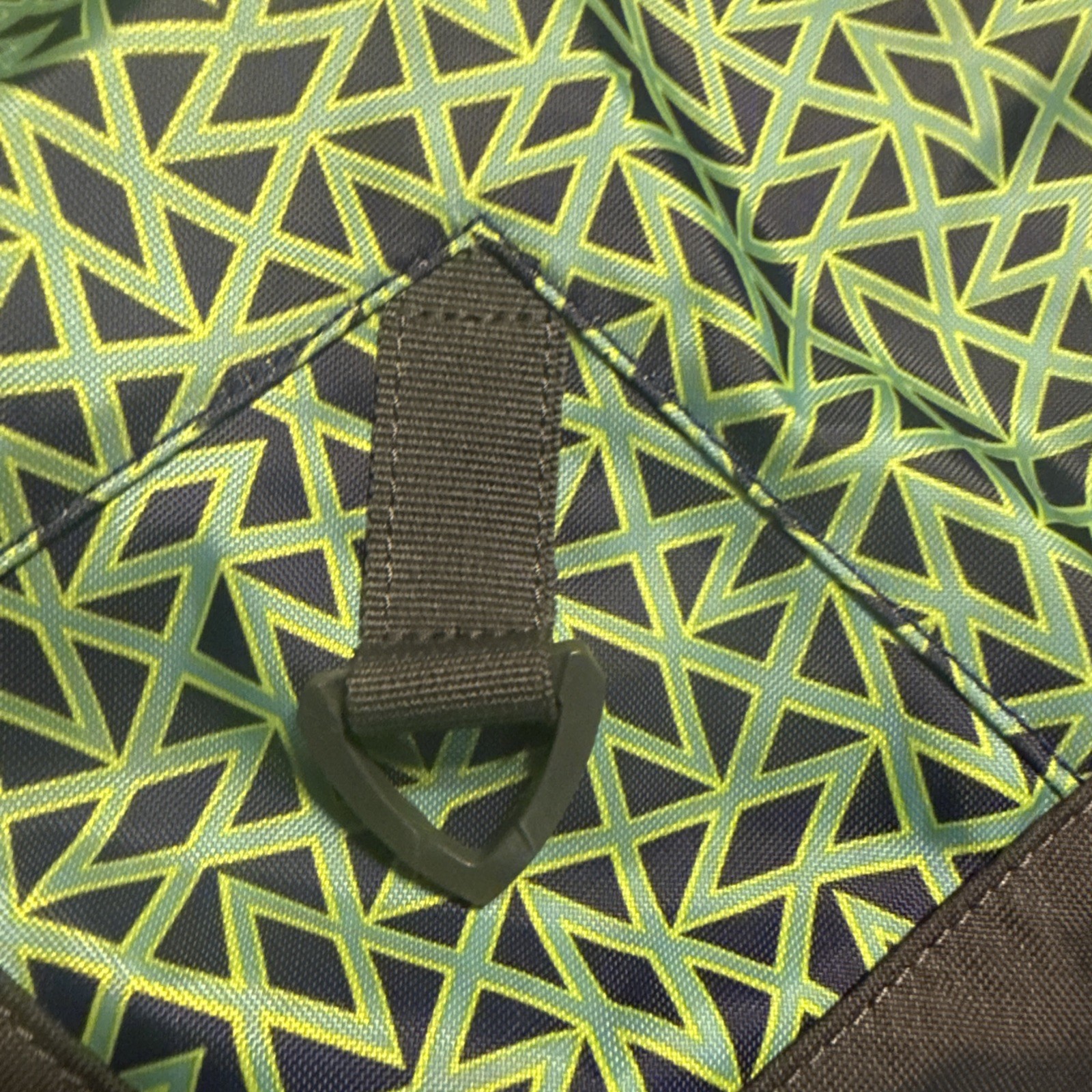 Under Armour Ozsee Sackpack Green Geometric Gray