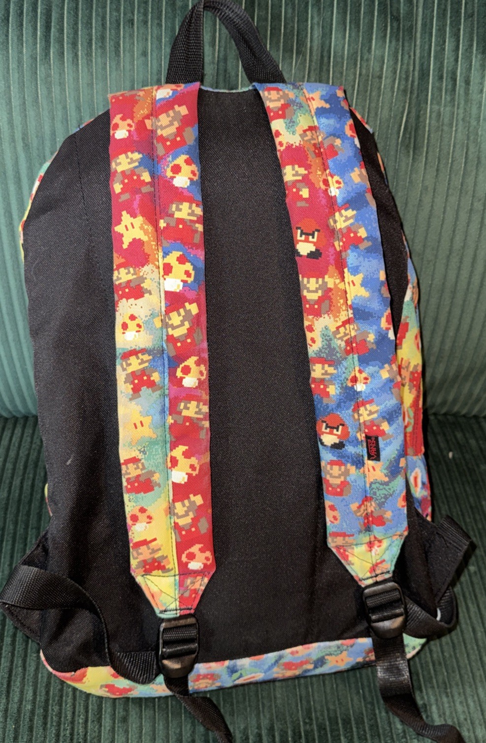 Vans Nintendo Super Mario Bros Backpack 8 Bit Print