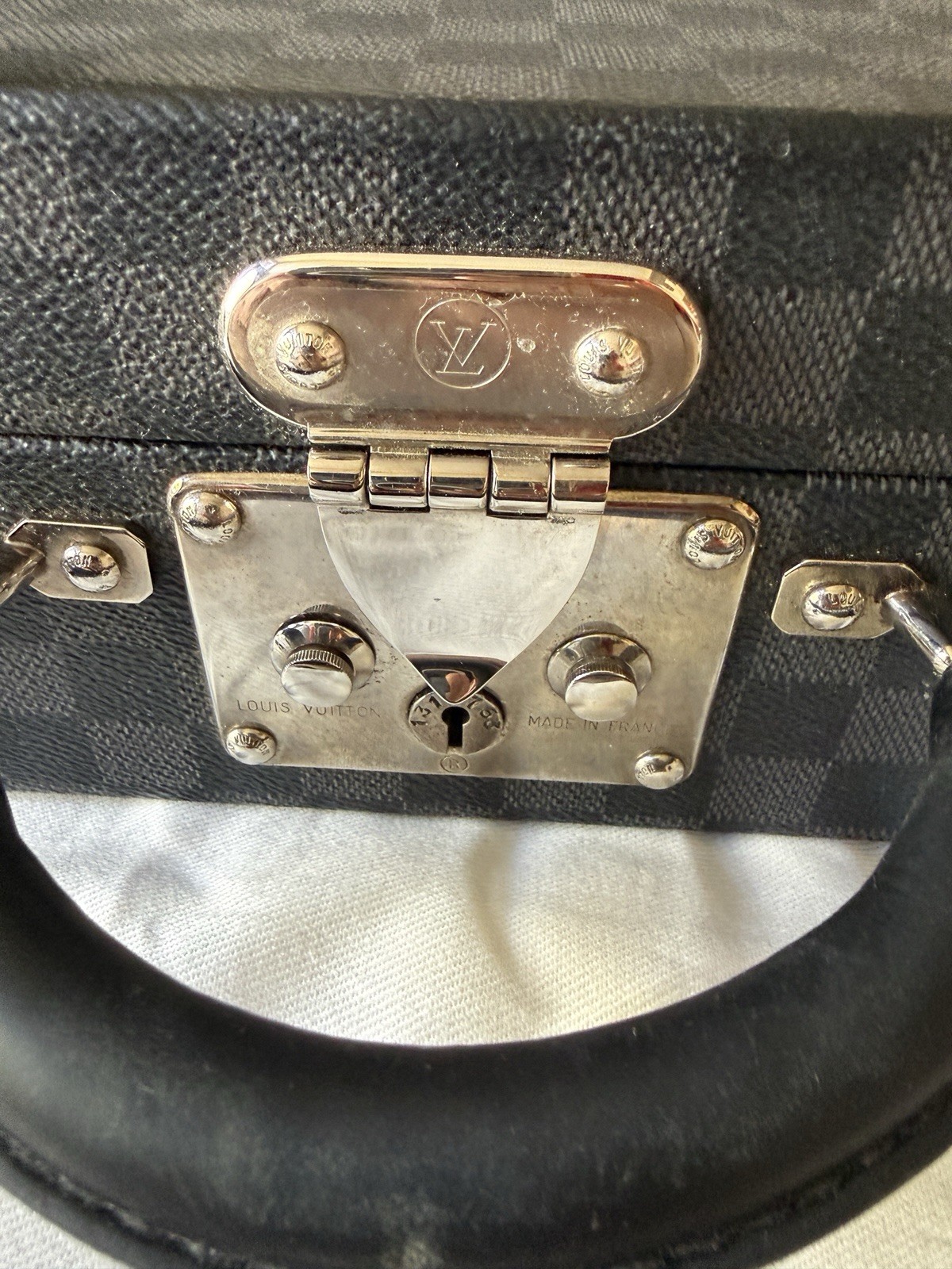 Louis Vuitton PRESIDENT Damier Graphite BRIEFCASE BUSINESS BAG, NO KEY PRESENT