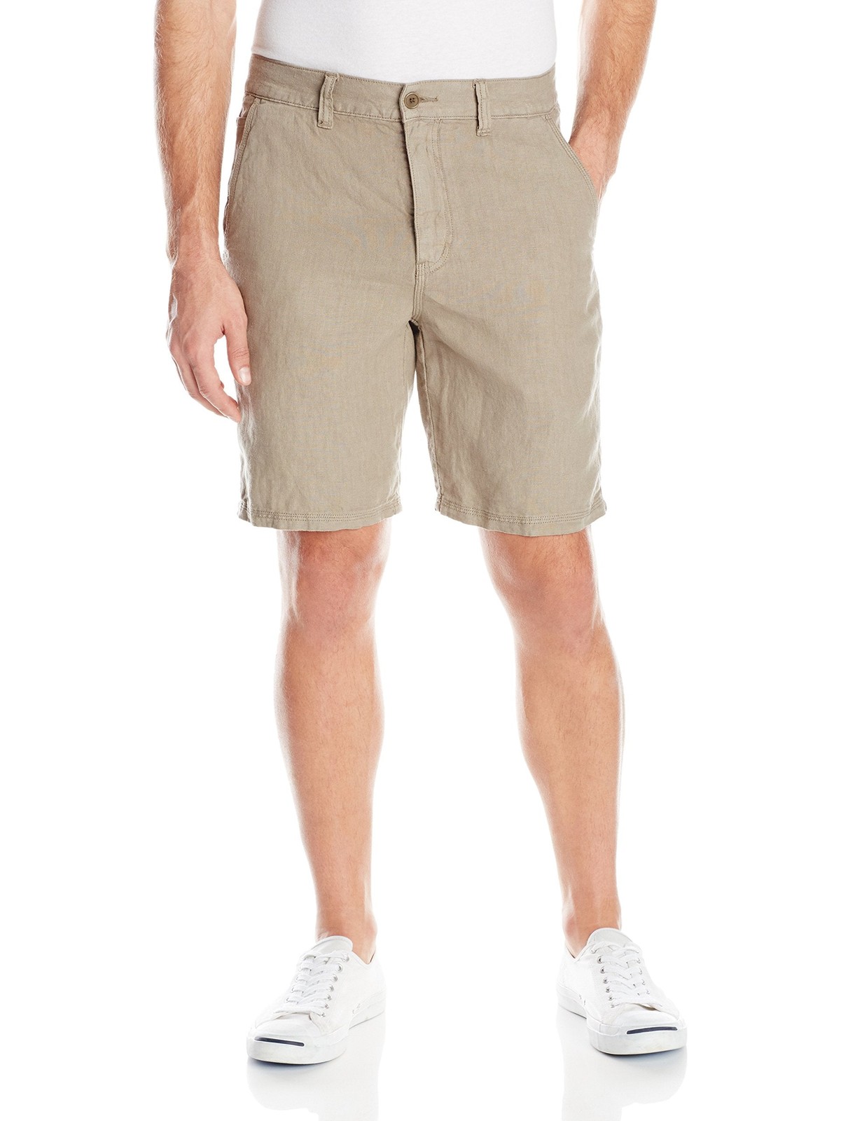 John Varvatos Star U.S.A. Men’s Linen Shorts ( Kalamata , 30 ) Kalamata 30 U1
