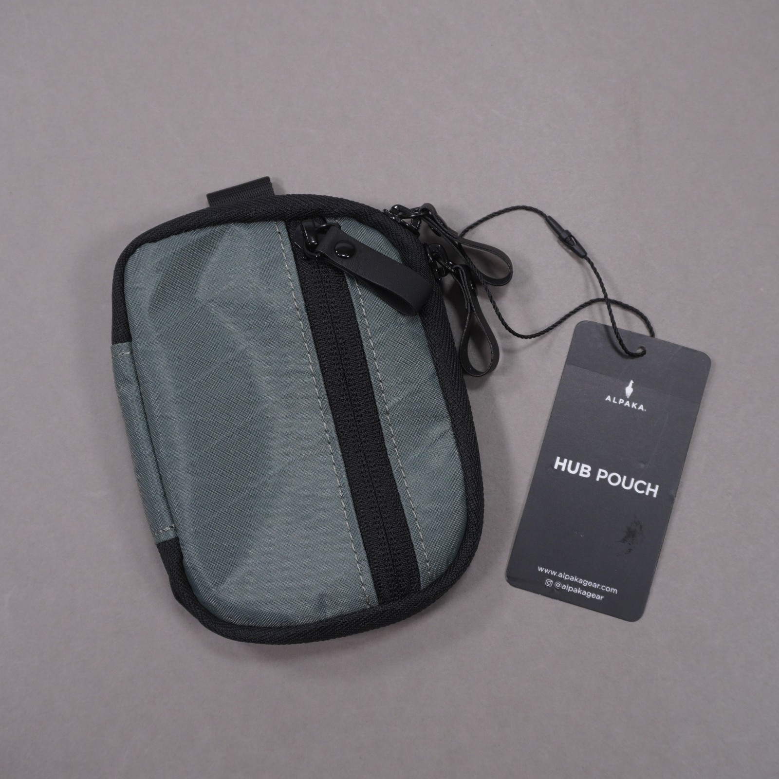 NEW Alpaka Hub Pouch V1 Grey X-PAC EDC Wallet Storage NWT
