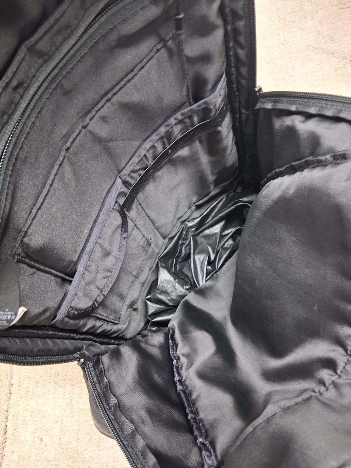 Lululemon Para Backpack Water-Repellent Bag Black 23L School Gym Commuting