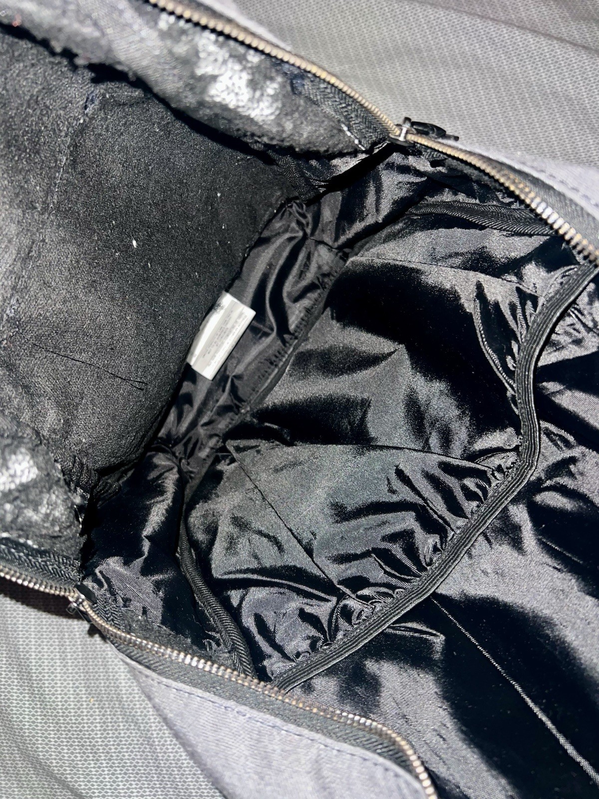 Gray Backpack “Daydreamer Nightthinker” Zip Closure, Padded, Outer Pockets
