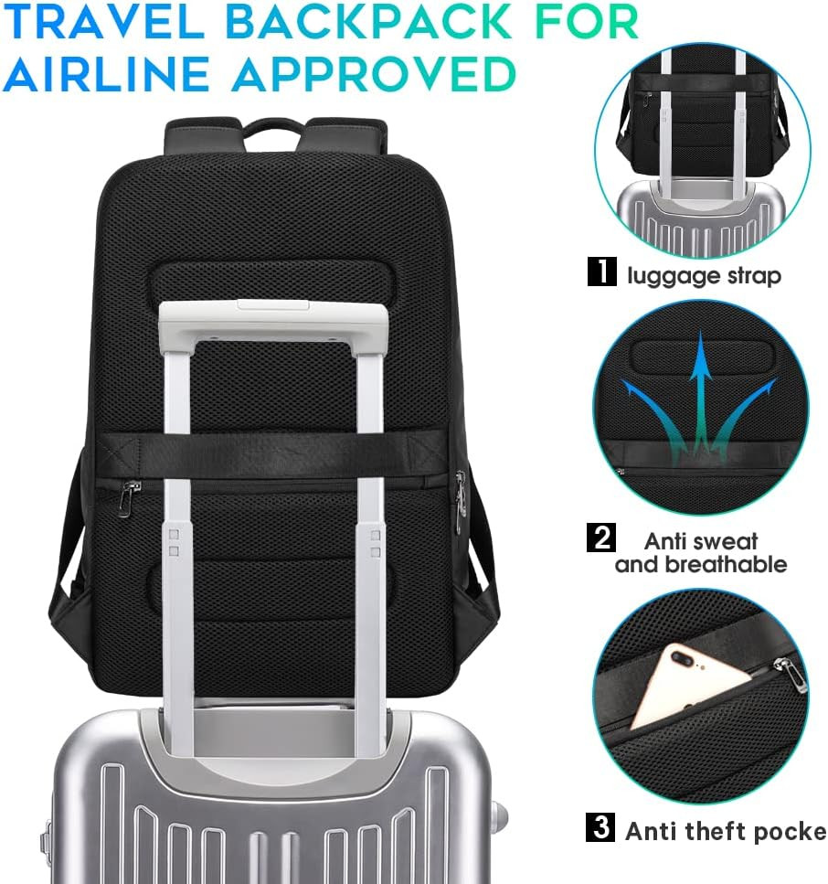Business Commute Backpack Waterproof Fit 15.6 Inch Commute Backpack,Travel Durab