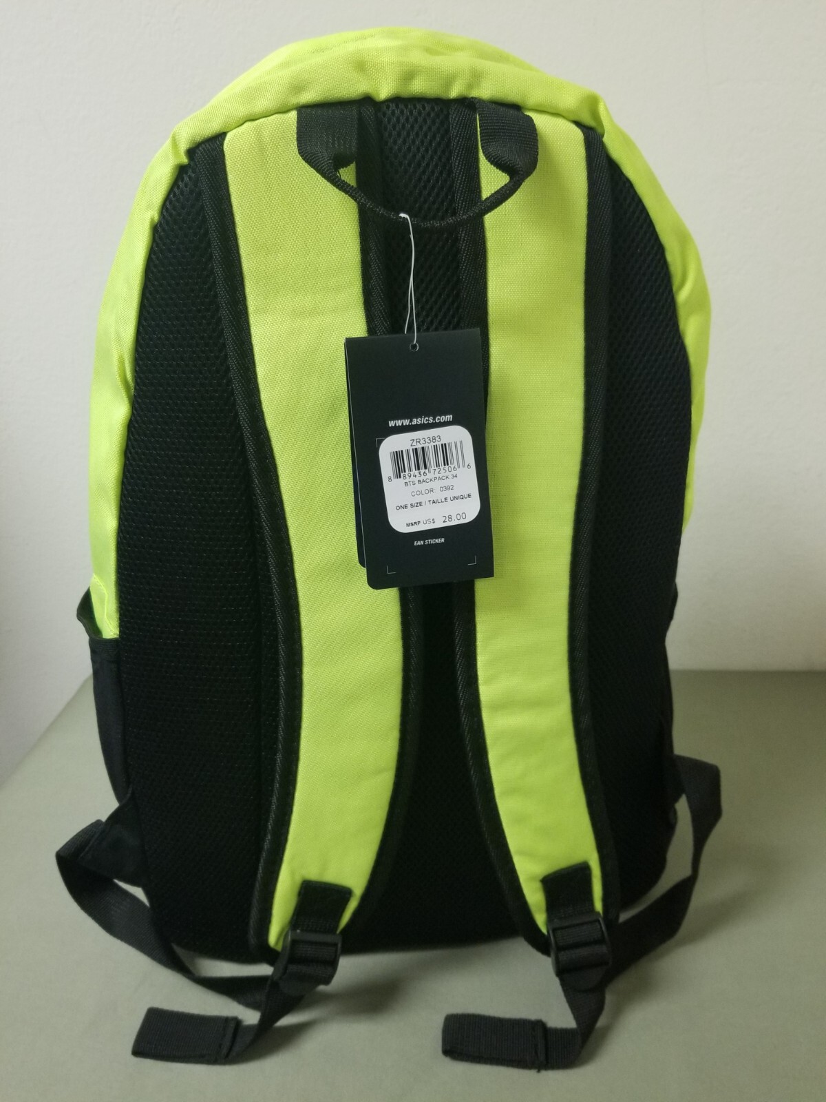 New Asics BTS Backpack 34. 2 Colors To Choose.