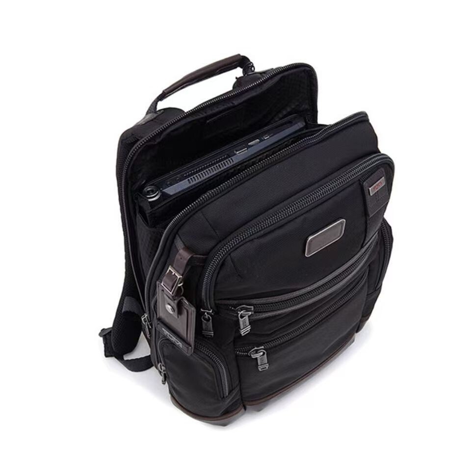 TUMI ALPHA BRAVO Expedition Flap Backpack black 222681 Business Travel