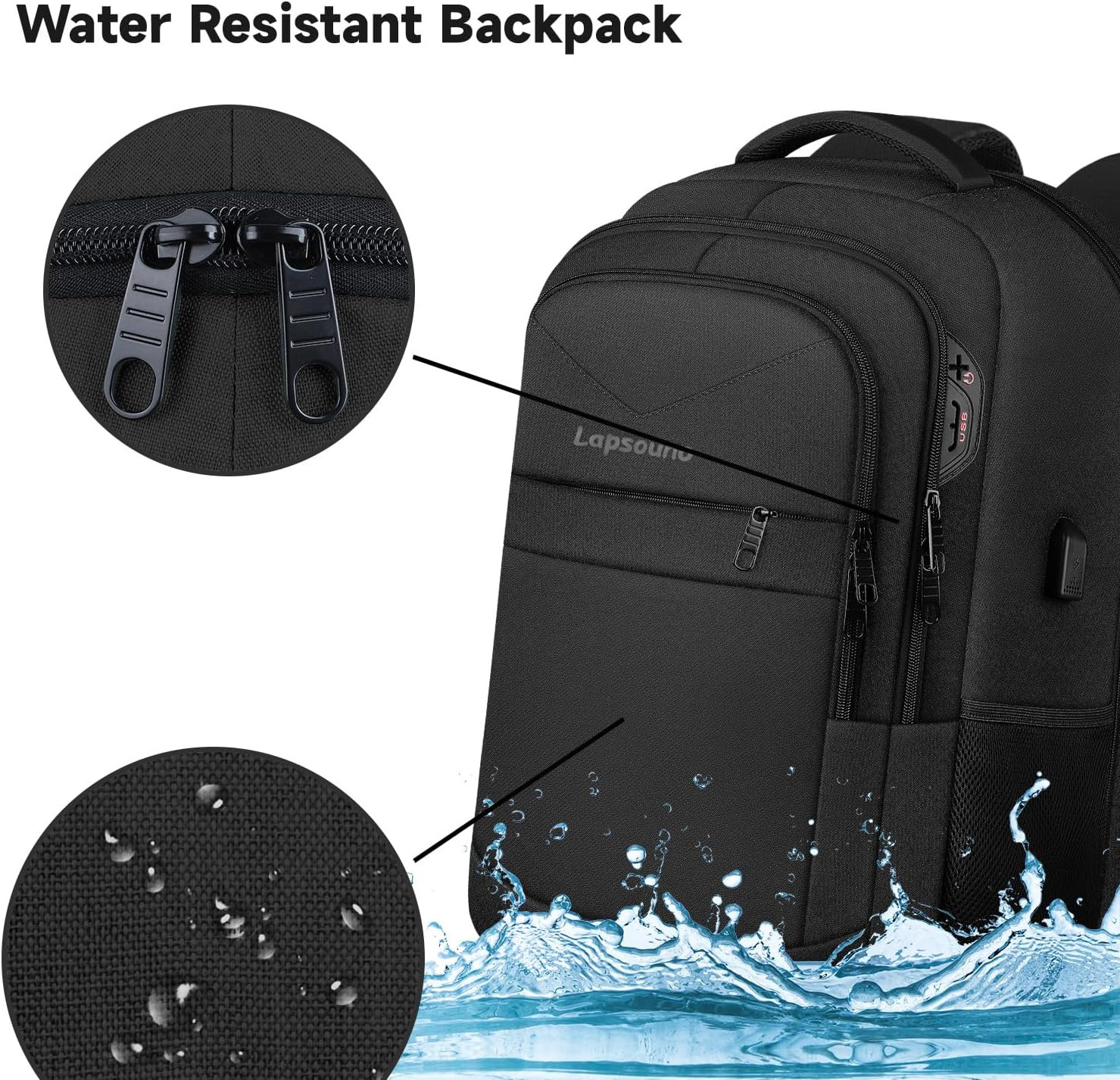 Travel Backpack, Large Carry on Backpack, 17 Inch Laptop Bag, Big Sturdy Tsa-Fri