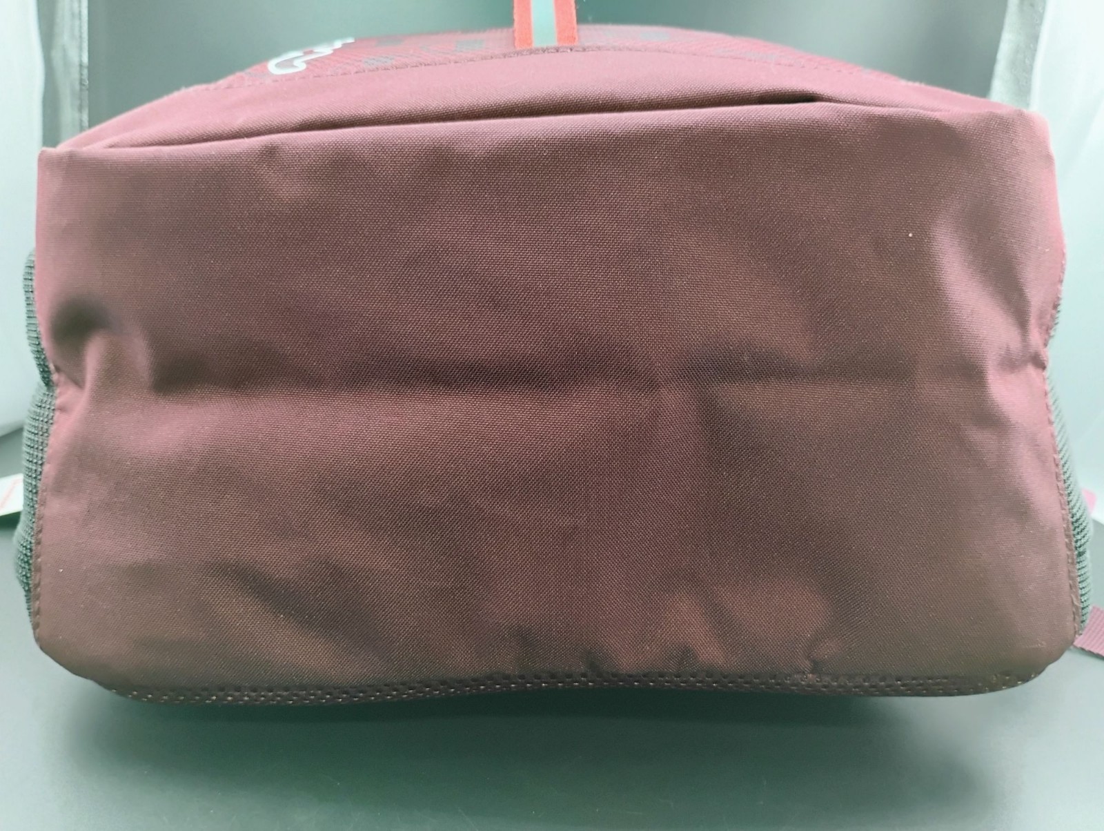 Champion Red Athletic Backpack With Logo & Laptop Compartment