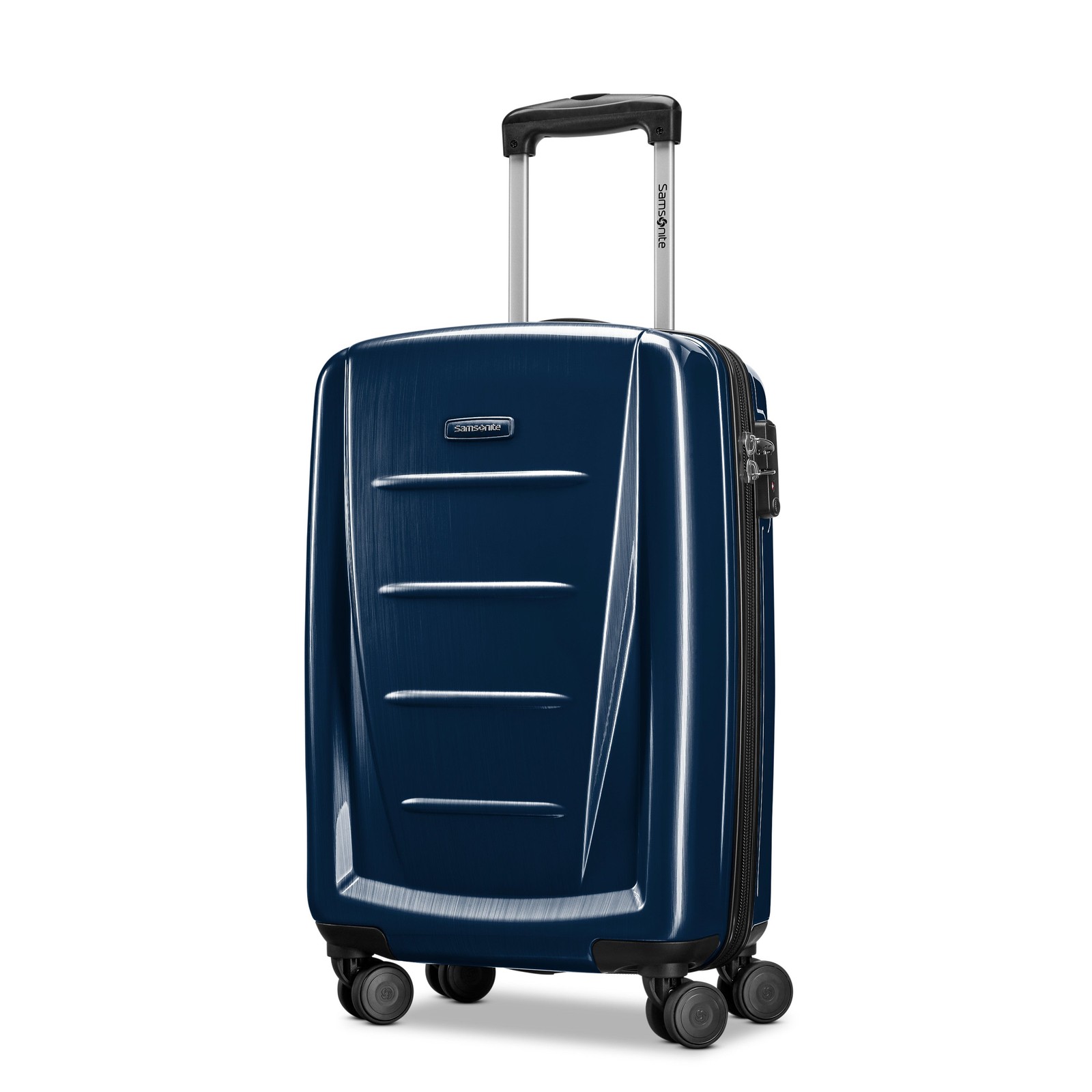 Samsonite Winfield 2 Hardside Luggage Navy Carry On 20 Inch U23