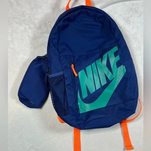 Nike Retro 72 Navy Green Classic Backpack Vintage