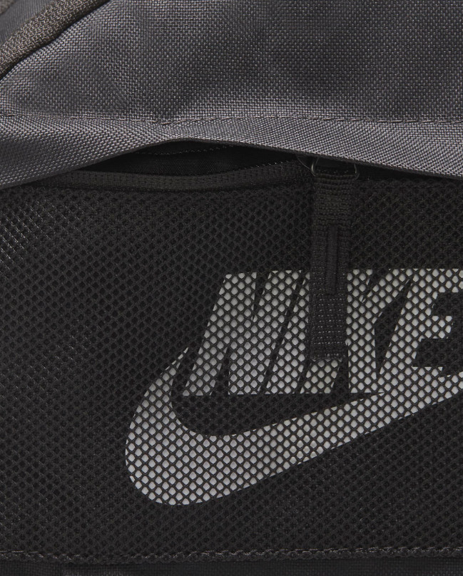 Nike Logo Backpack Unisex Black Medium Size 21 Litres School Gym Bag