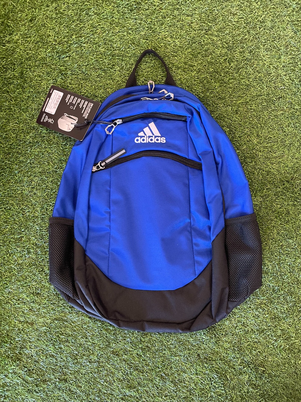 adidas Striker II Team Backpack -Blue/Black/White