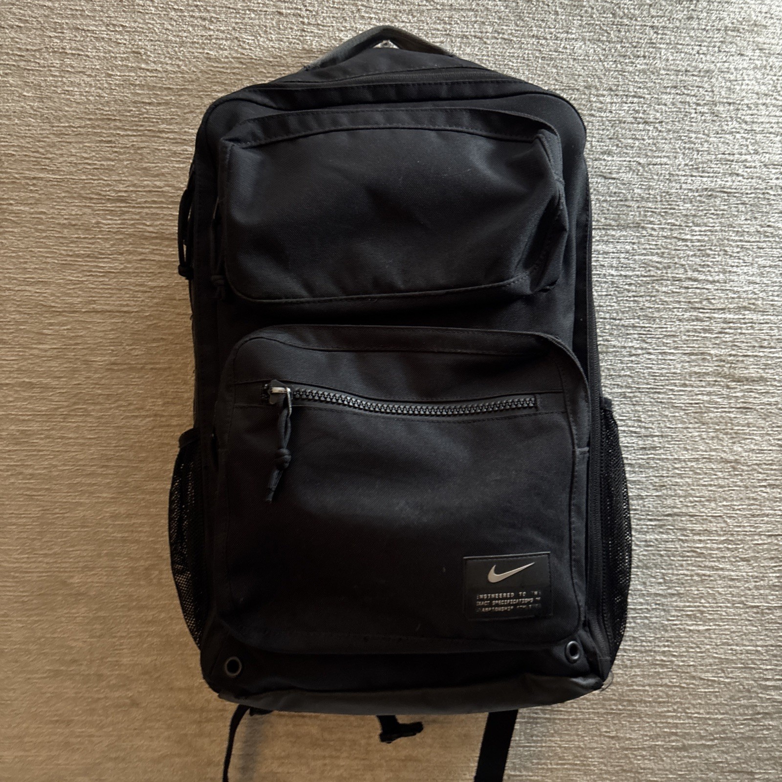 Nike Utility Speed Training Backpack Black 27L Unisex Padded Travel Gym Sports