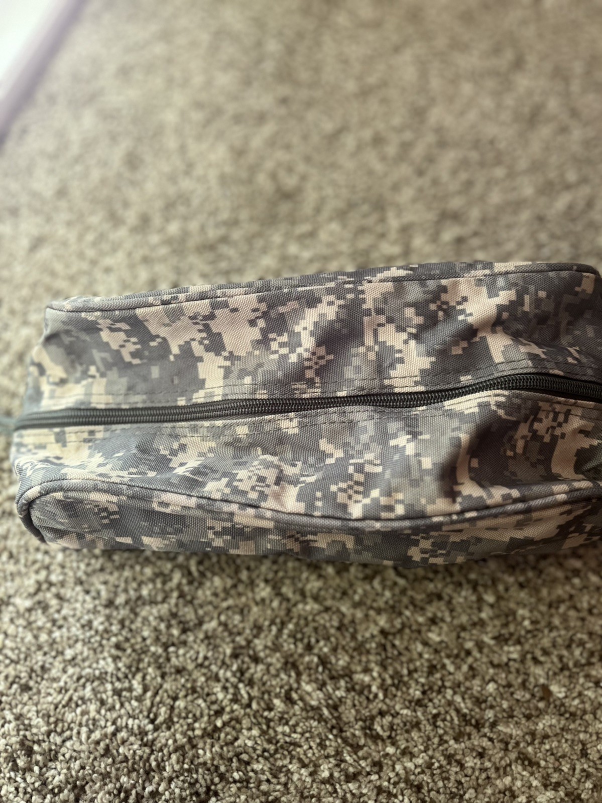 Digital Camo Sandpiper of California(SOC) T-Bag For Toiletries US Army Issued