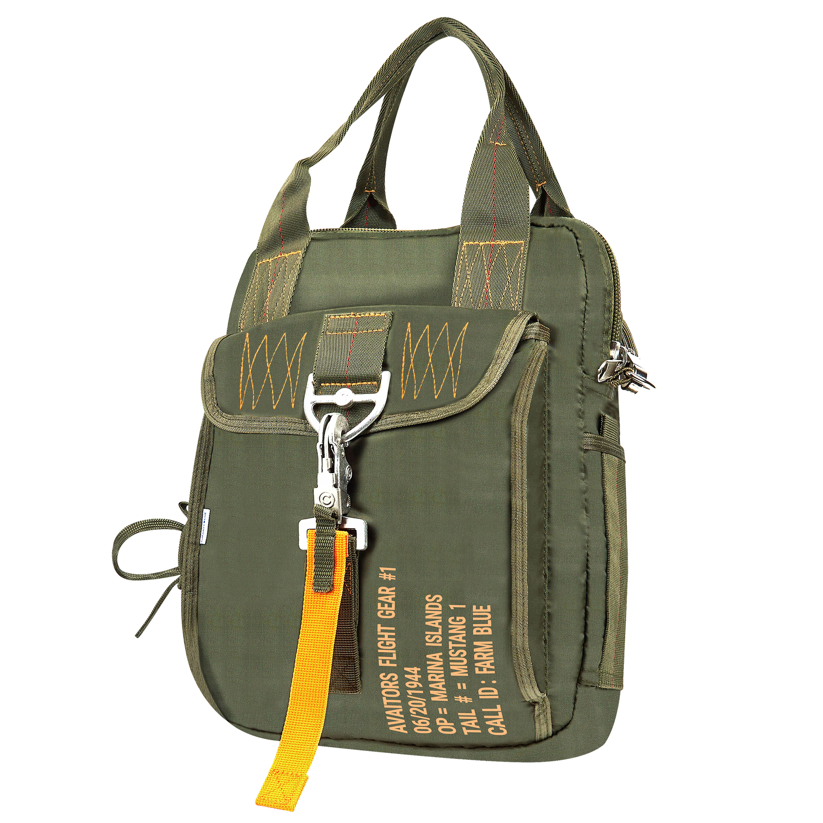 Pilot Flight Bags – Farm Blue Military Helmet Bag – Airline Crew Vintage Bag