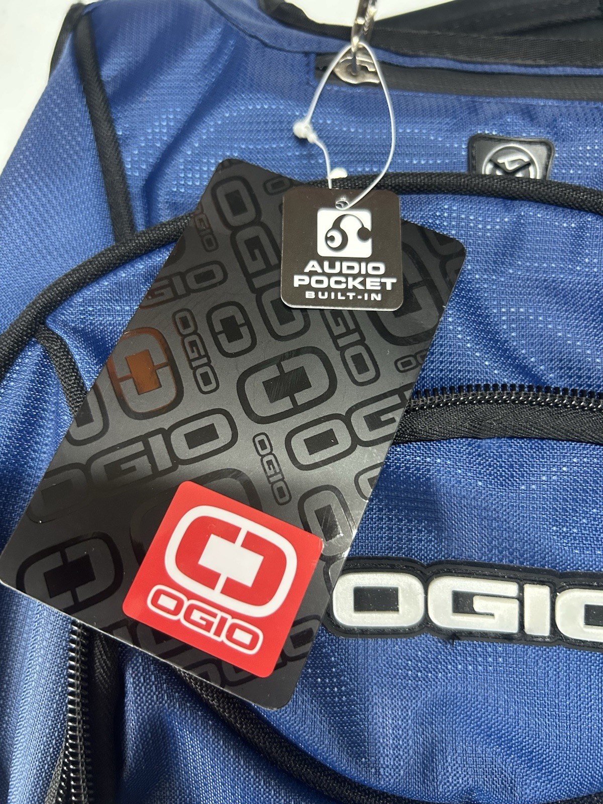 NWT OGIO Metro Laptop Backpack Blue Tech Organizer Travel Pack Fits 15″ Laptop