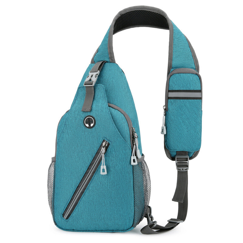 Men’s Canvas One Shoulder Strap Crossbody Bag School Or College Study Library
